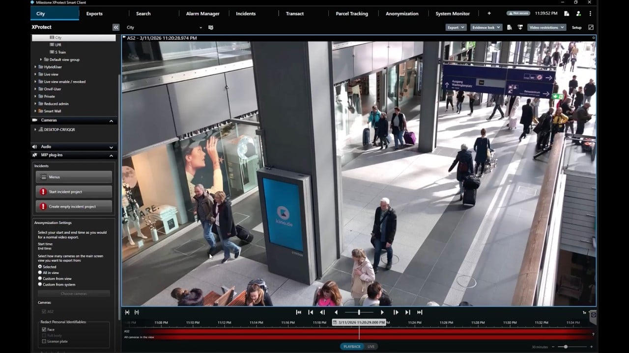 YouTube video player